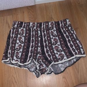 Flowy Printed Shorts